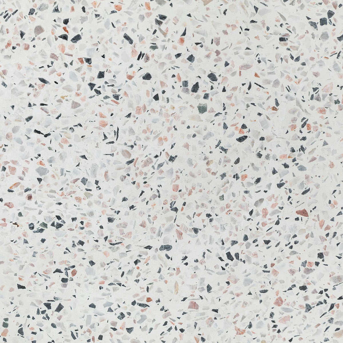 Solina Outdoor Stool - White Terrazzo