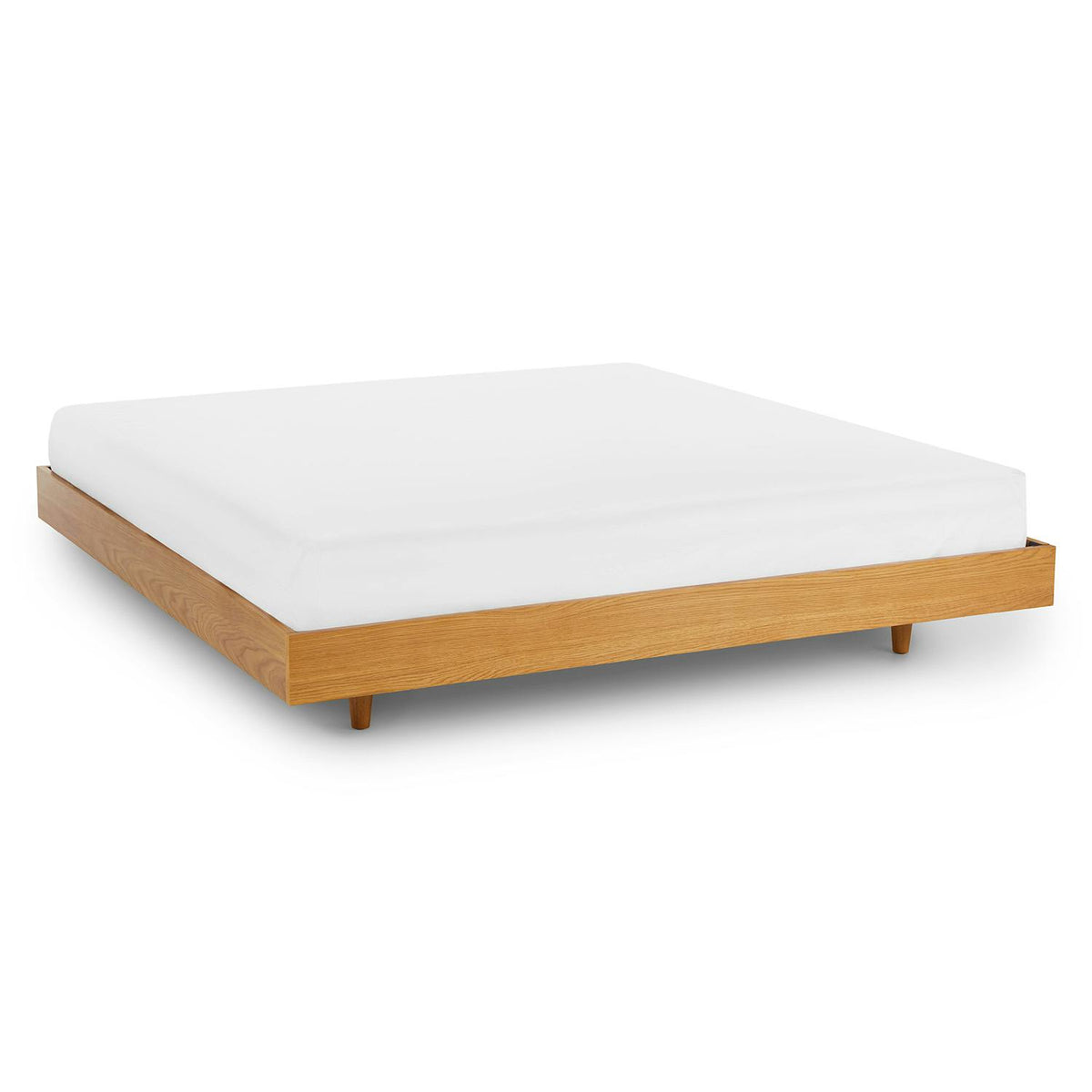 Basi King Bed Frame - Oak