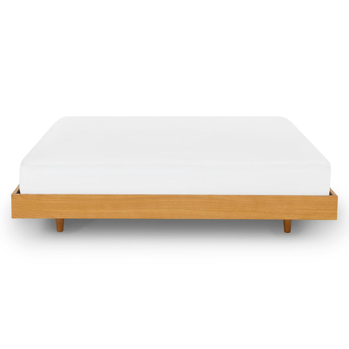 Basi King Bed Frame - Oak