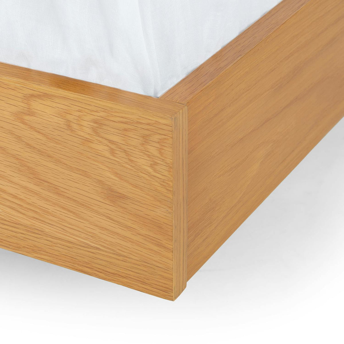 Basi King Bed Frame - Oak