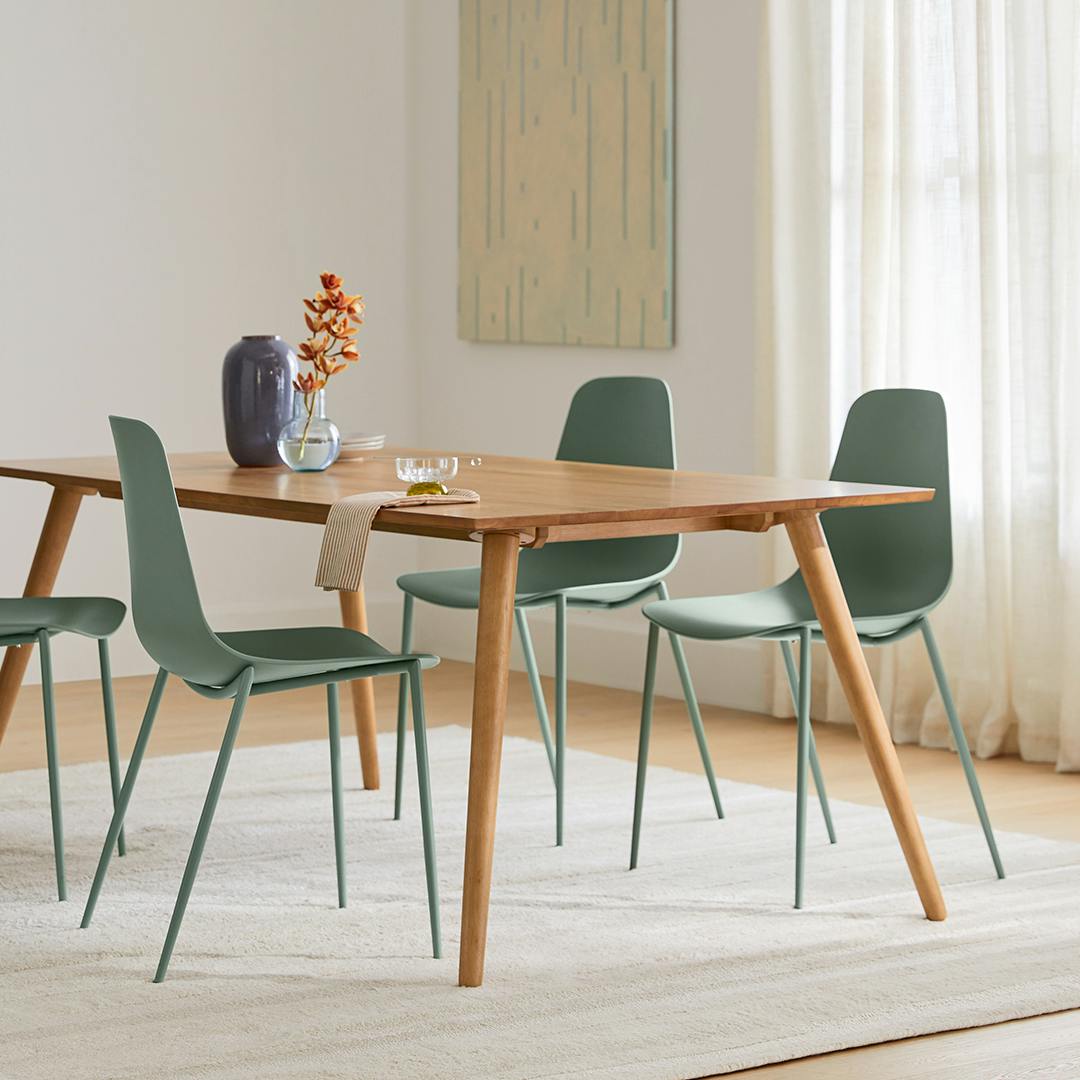 Svelti Dining Chair - Aloe Green