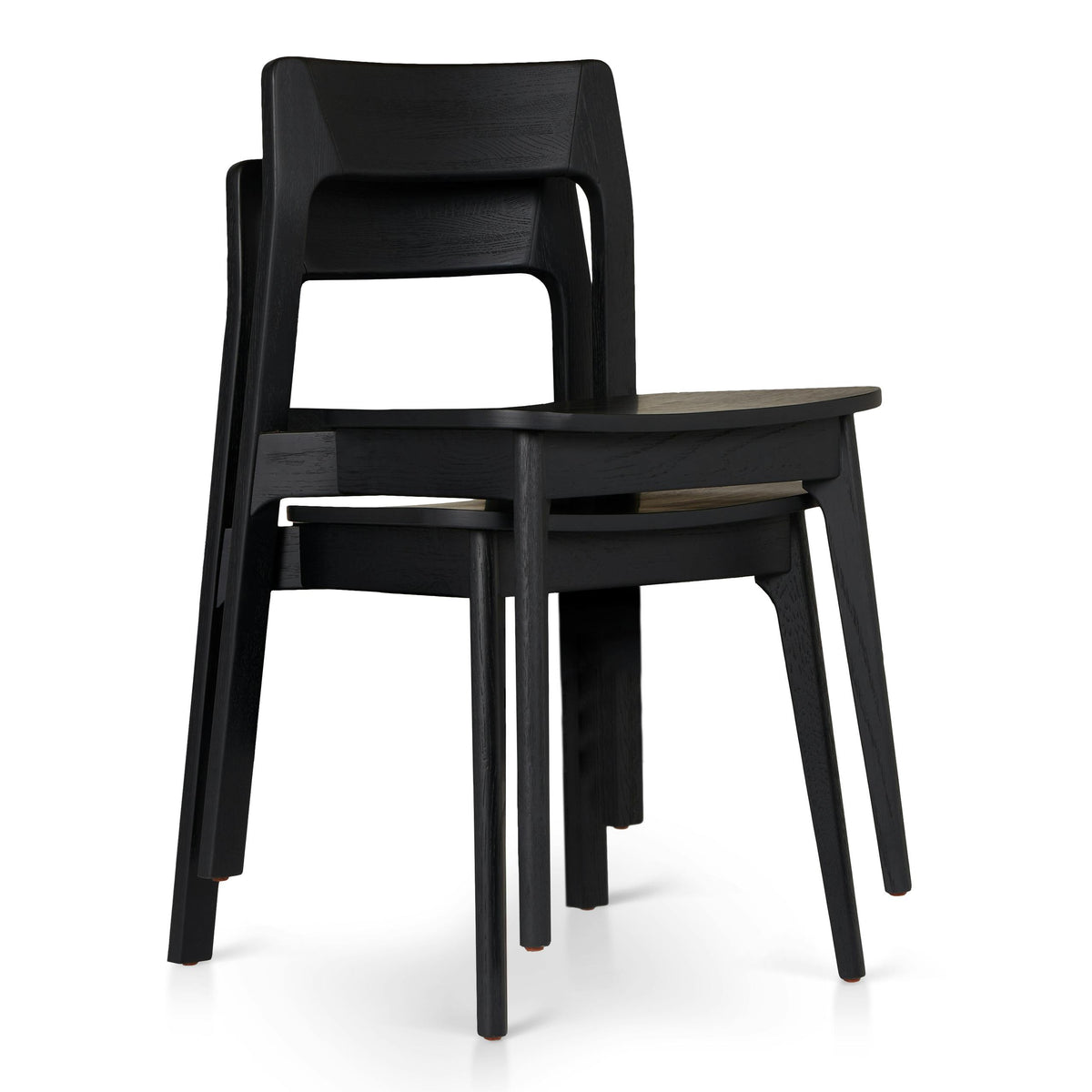 Gusfa Stackable Dining Chair - Black