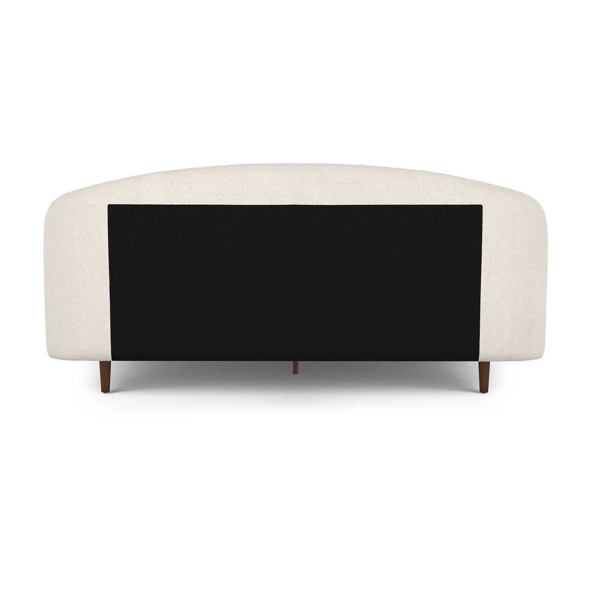 Kayra King Upholstered Bed - Ivory Bouclé