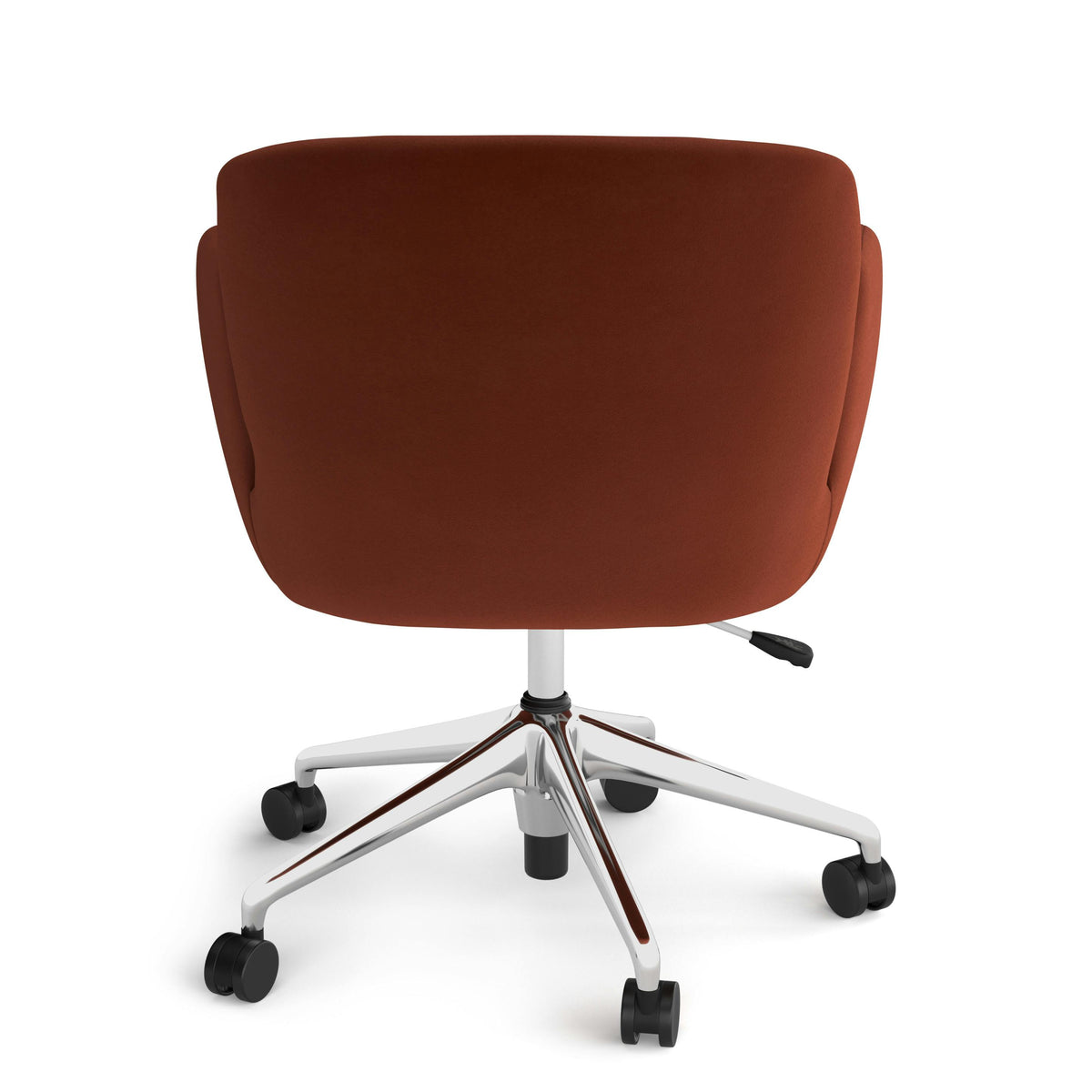Velvet Office Chair - Hale Rust