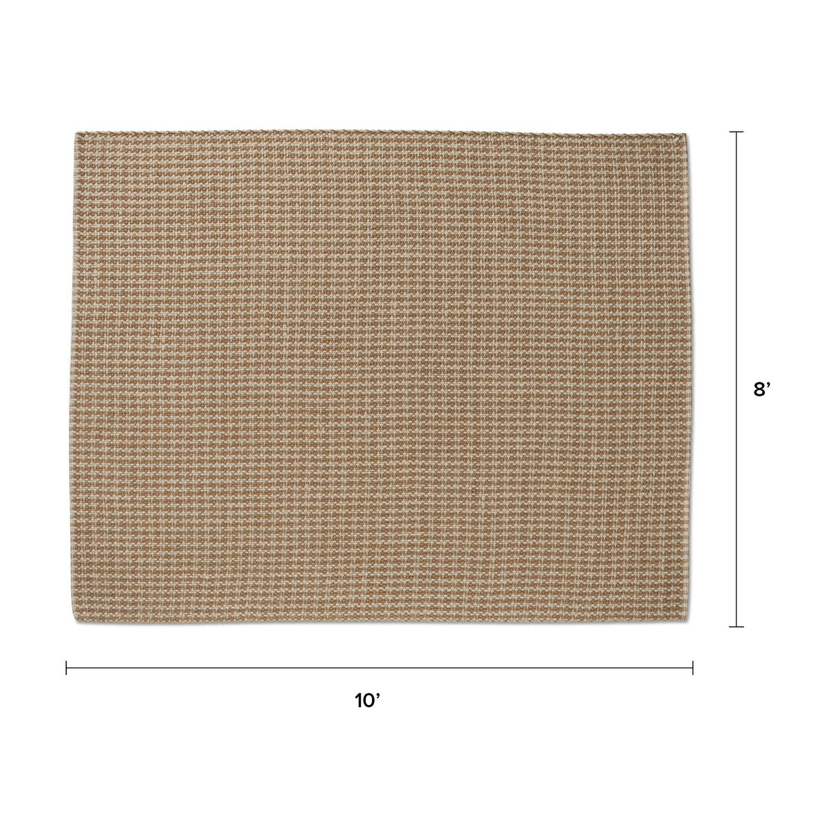 Hundur 8 x 10 Indoor/Outdoor Rug - Houndstooth