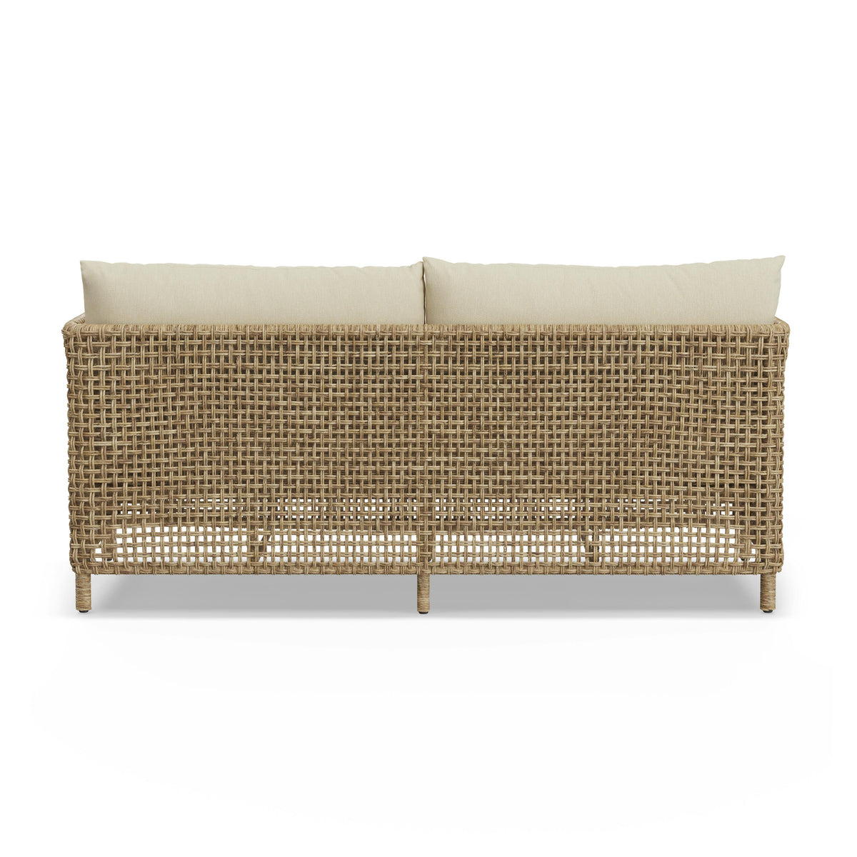 Robbi 67.25" Outdoor Loveseat - Dravite Ivory