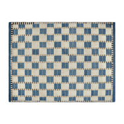 Jaris 8 x 10 Rug - Blue Quilt Checks