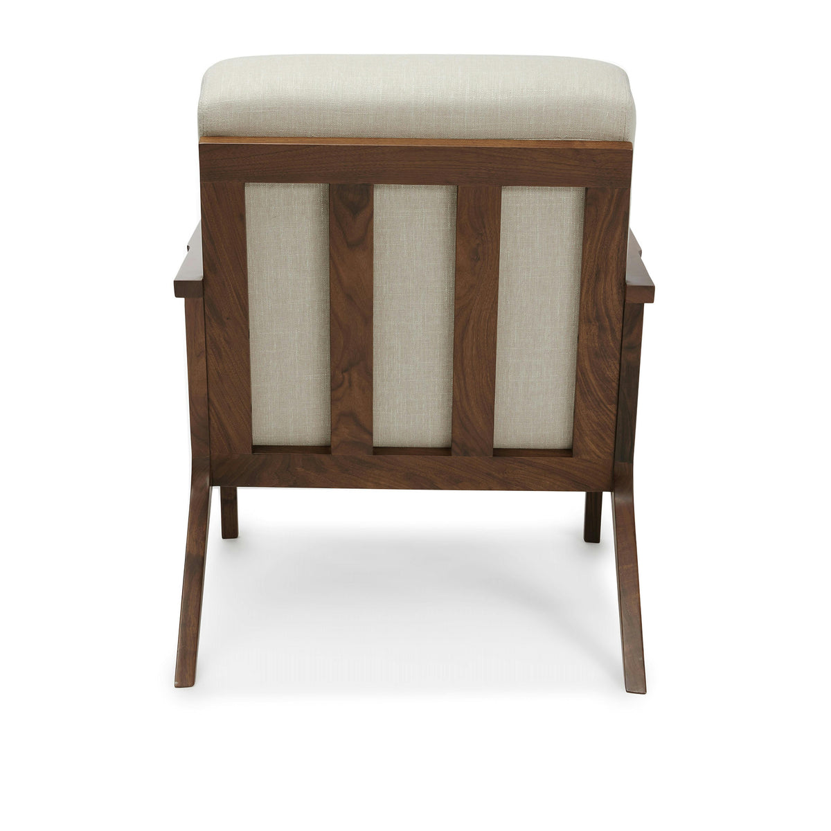 Otio 26" Lounge Chair - Walnut and Welsh Taupe