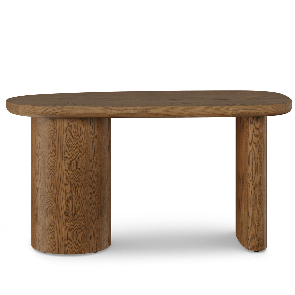 Baarlo 58.5" Desk - Smoked Oak