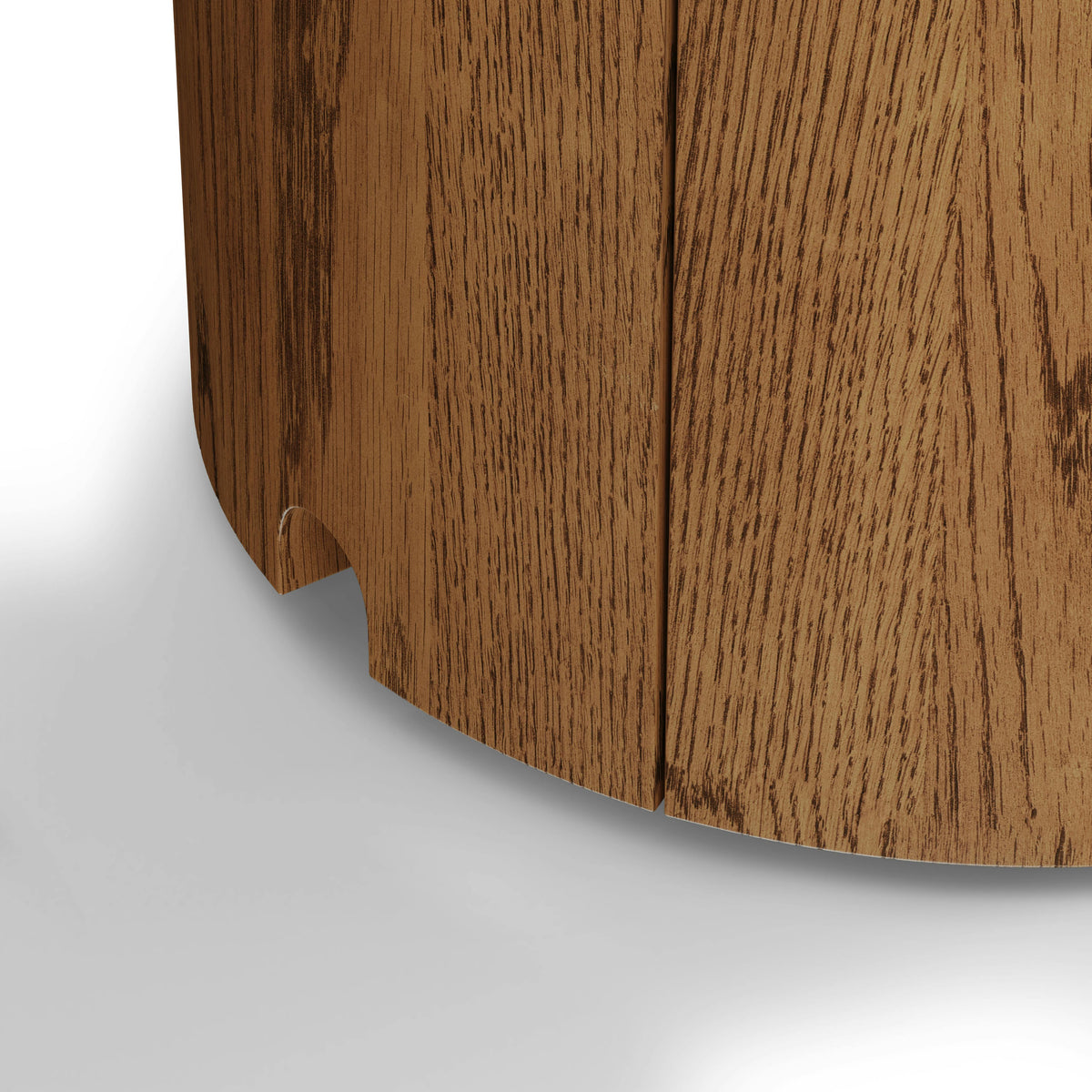 Baarlo 58.5" Desk - Smoked Oak