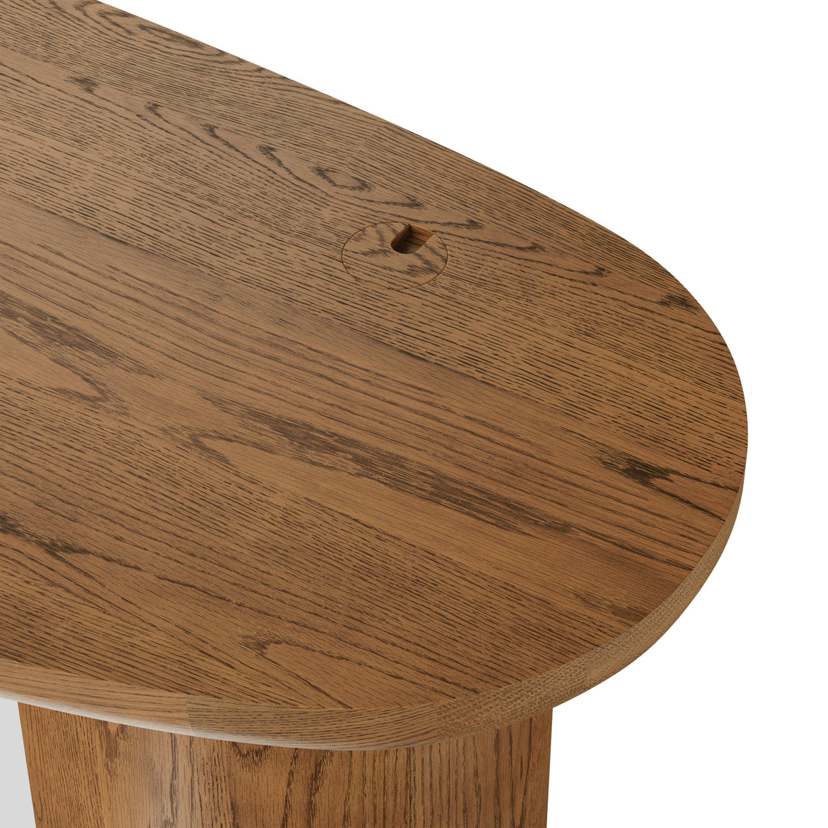 Baarlo 58.5" Desk - Smoked Oak