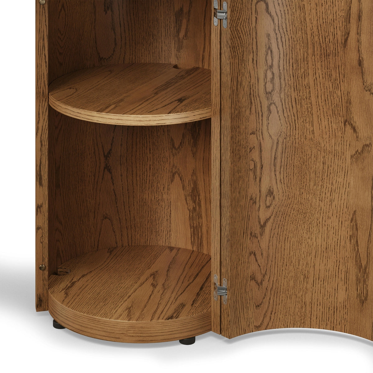 Baarlo 58.5" Desk - Smoked Oak