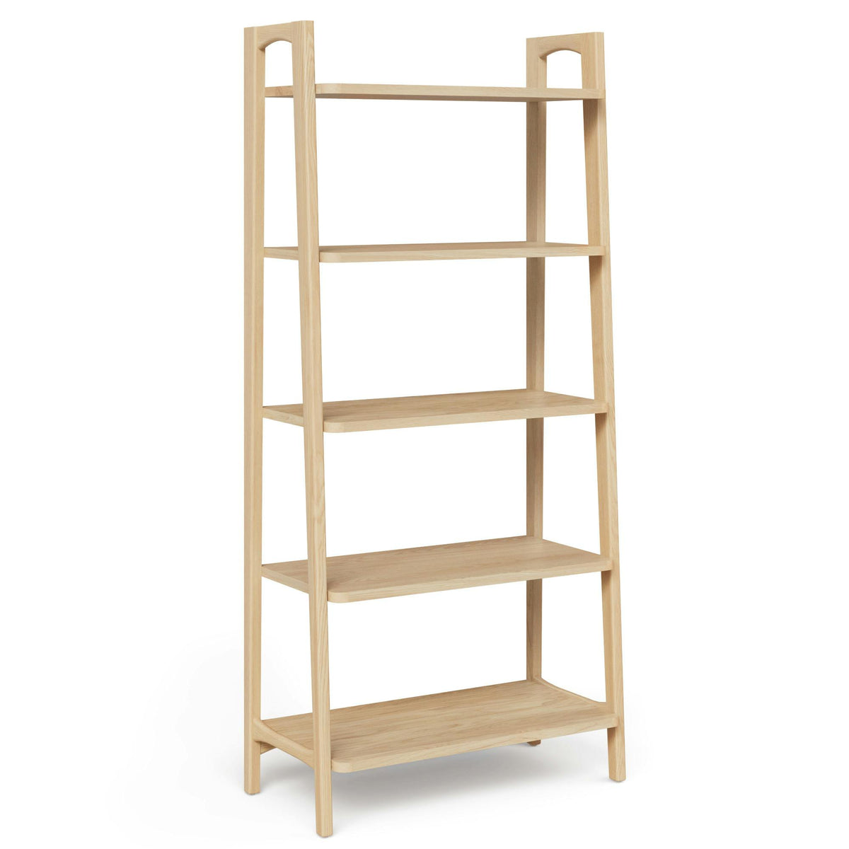 Krossa 32.5" Shelving Unit, Tall - White Oak
