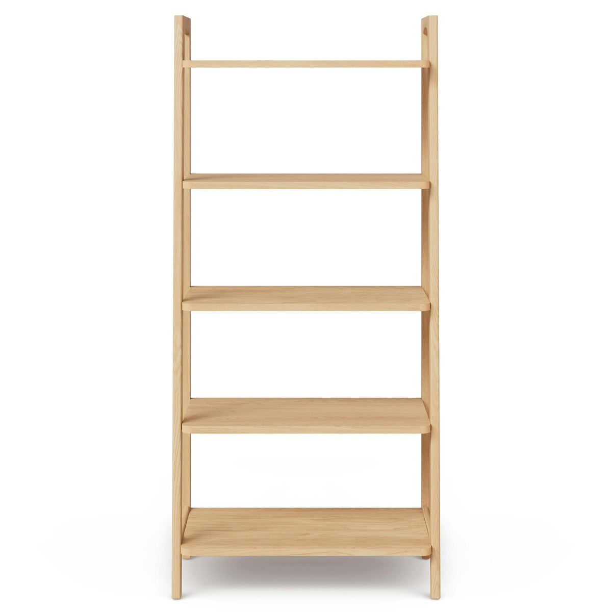 Krossa 32.5" Shelving Unit, Tall - White Oak