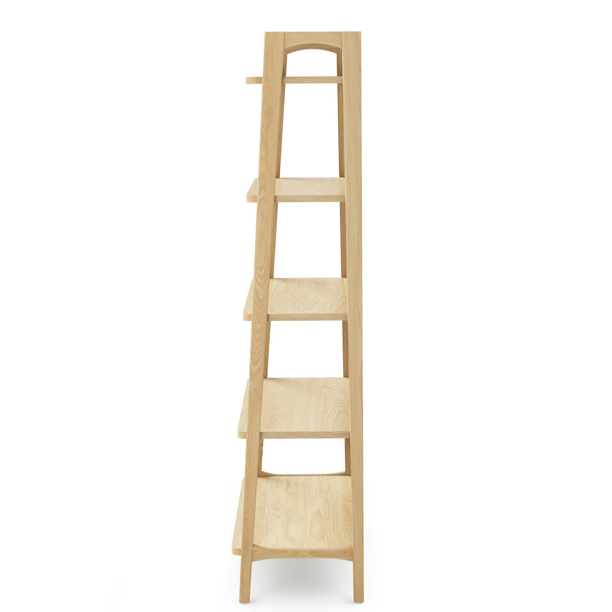 Krossa 32.5" Shelving Unit, Tall - White Oak