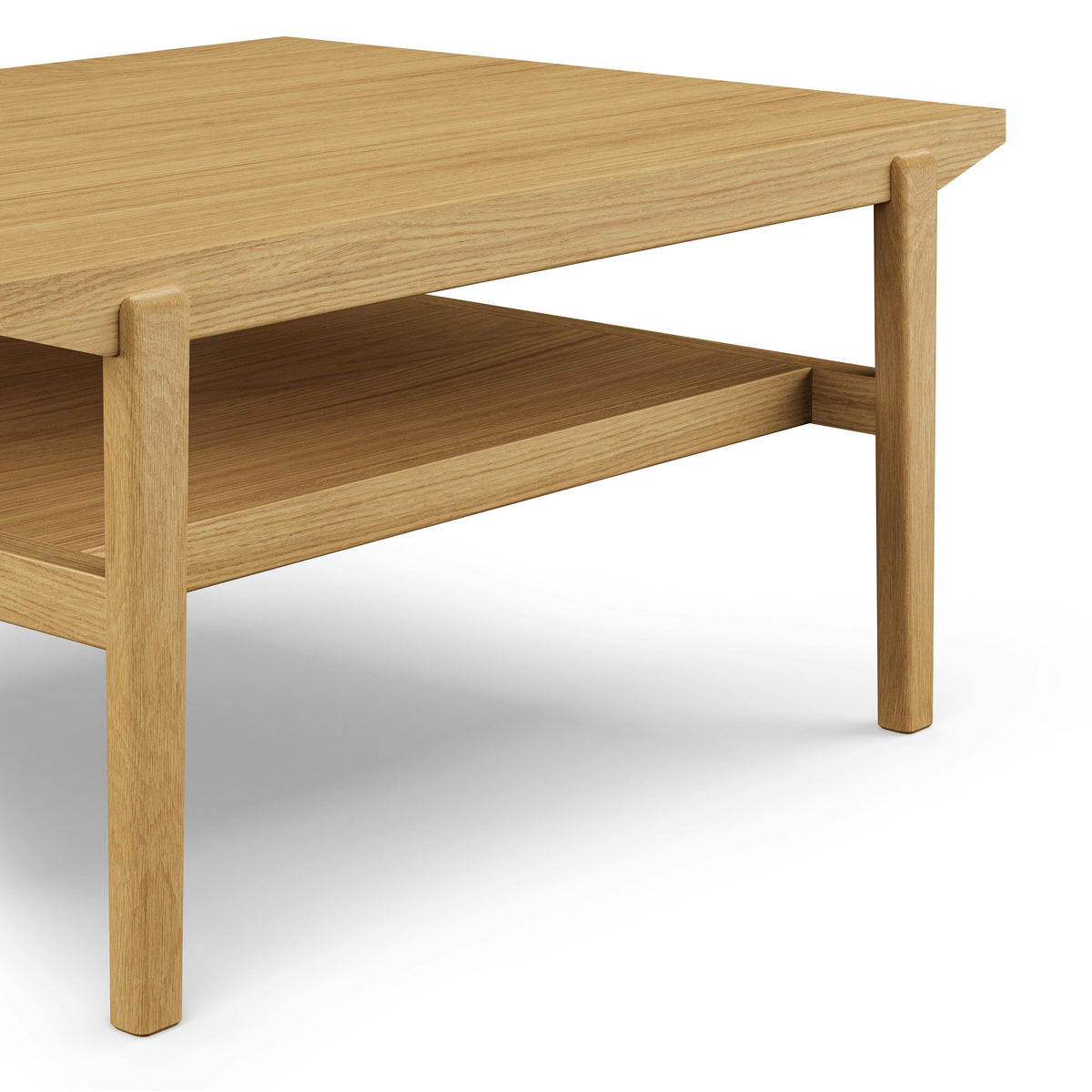 Cooper 35.5" Coffee Table - Natural Oak