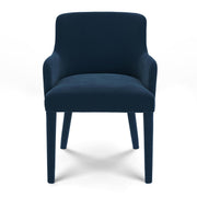 Harris Velvet Dining Armchair - Hale Navy