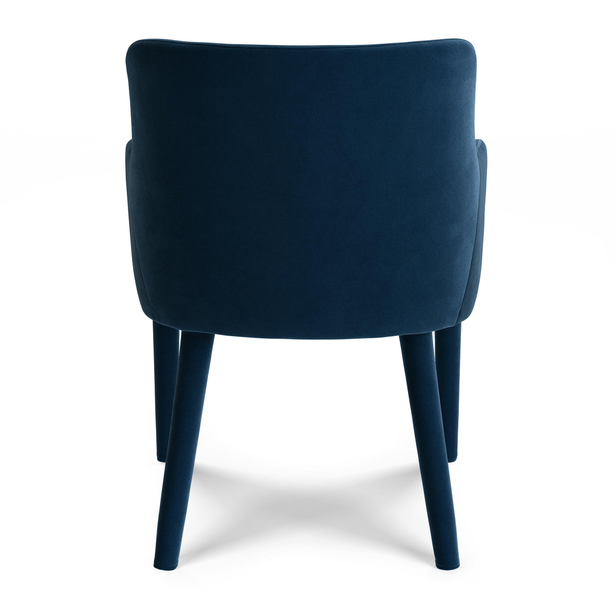 Harris Velvet Dining Armchair - Hale Navy
