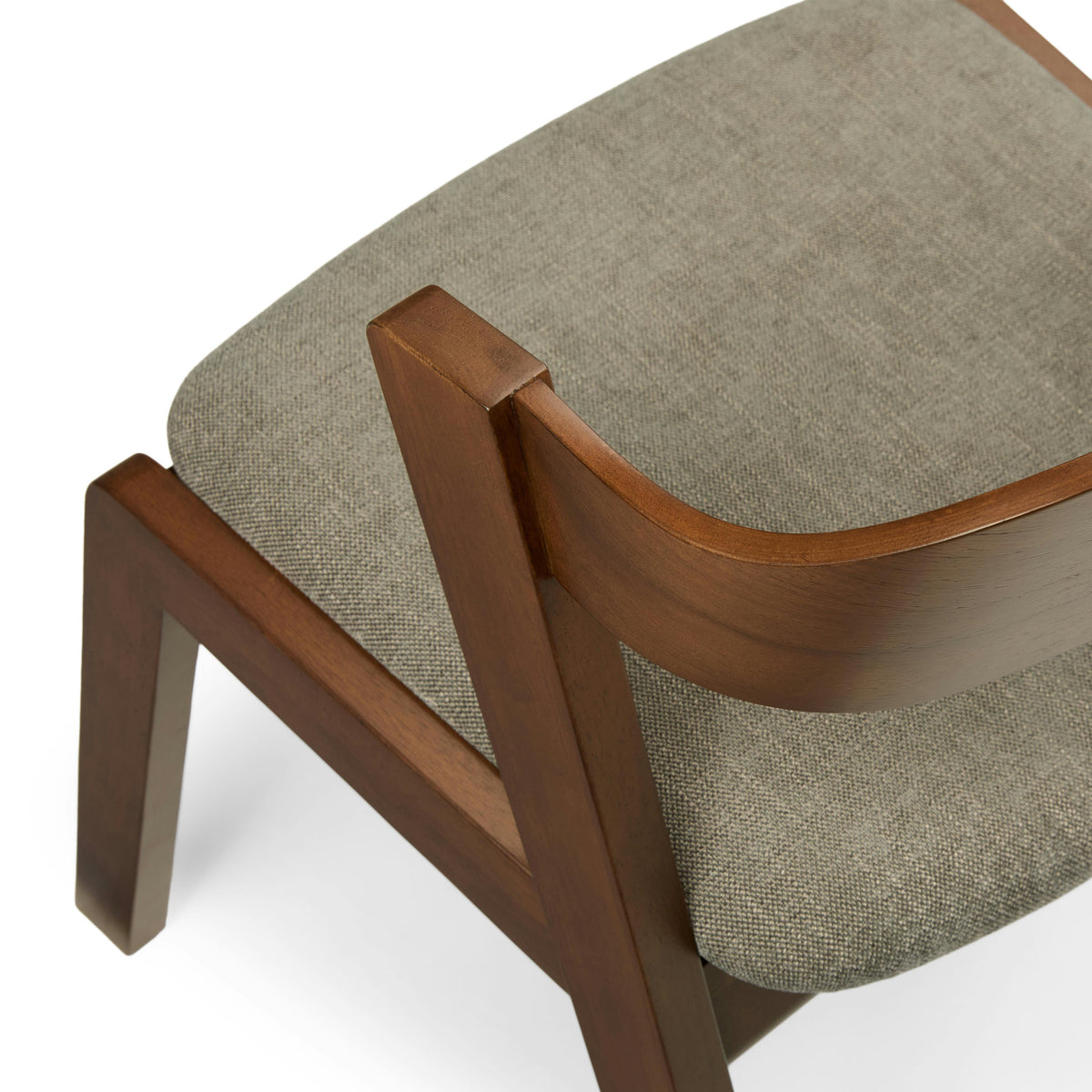 Meja Dining Chair - Walnut and Algonquin Green
