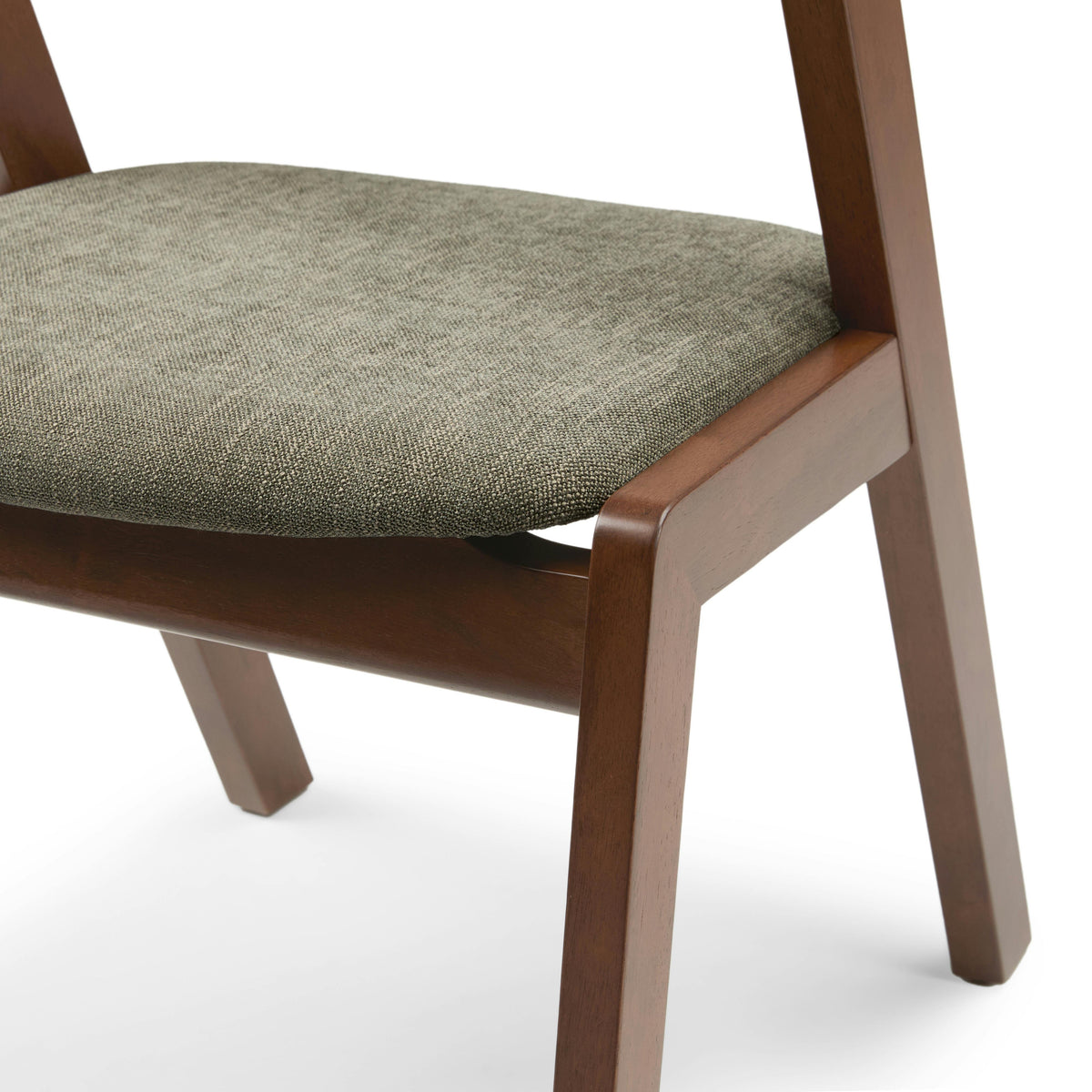 Meja Dining Chair - Walnut and Algonquin Green
