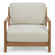 Elise 34" Outdoor Lounge Chair - Basket Beige