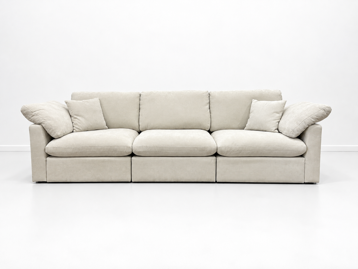 Nest | Cream | Sofa | 3pc