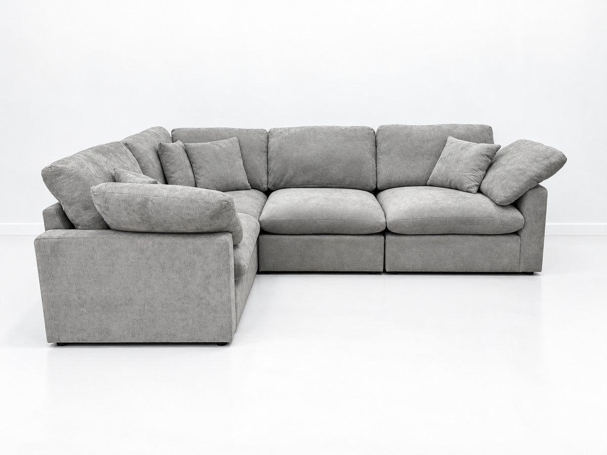 Nest | Light Grey | Corner Sectional | 4pc Corner