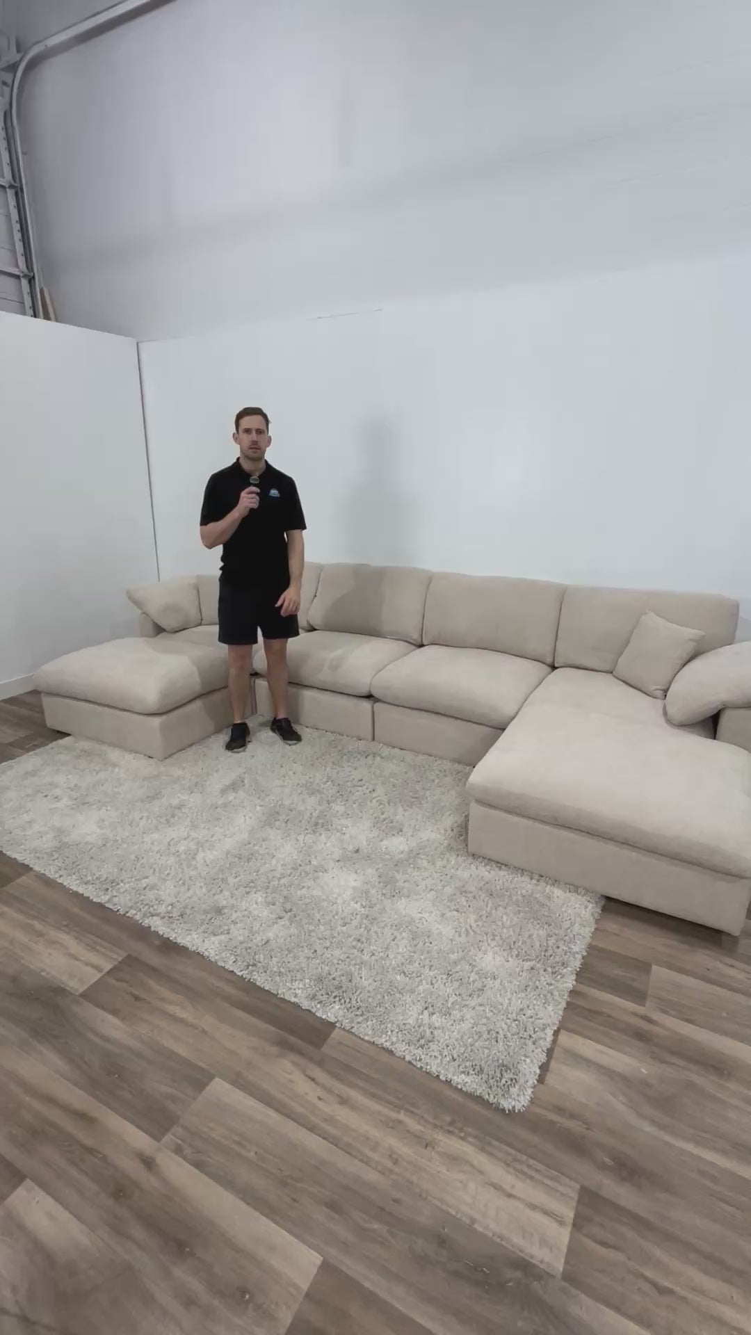Load video: New Modular Sofa 6pc Beige - Pre-Order (Back in stock early June)