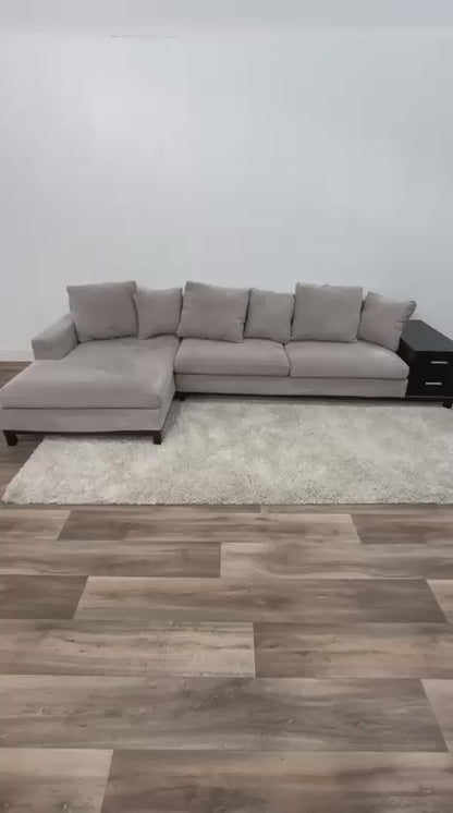 Microfibre suede Sectional Sofa