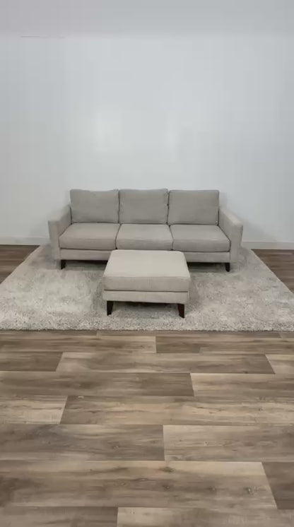 Urban Barn Santana Sofa with Ottoman