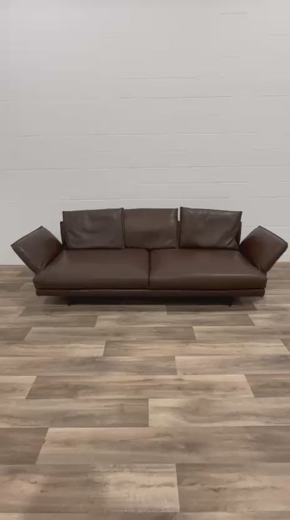 King Living Zaza Leather Sofa