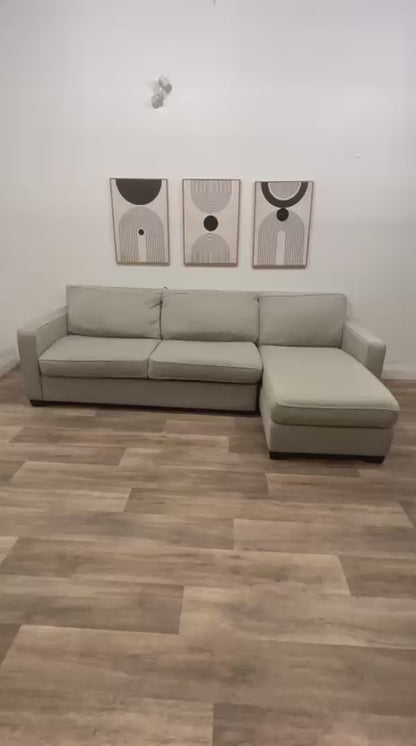 West Elm Henry Sleeper Sectional